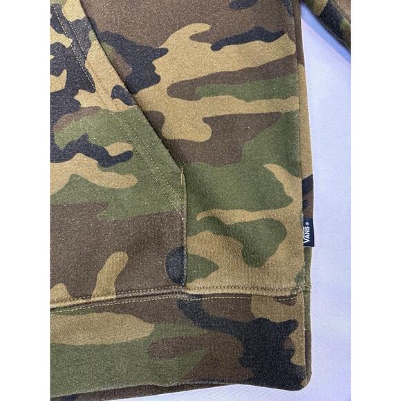 VANS Men's Classic Pullover Camo Hoodie Size M - Picture 9 of 13